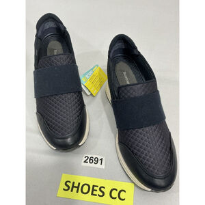Womans Bare Traps Jamese 8.5 M Navy Slip On Casual Wedge Shoes NWT